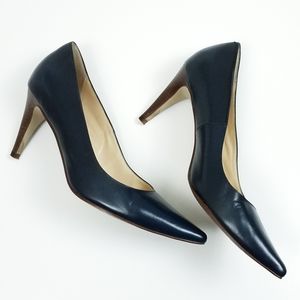 Cole Haan Juliana Nike Air Blue Pointed Toe Pump